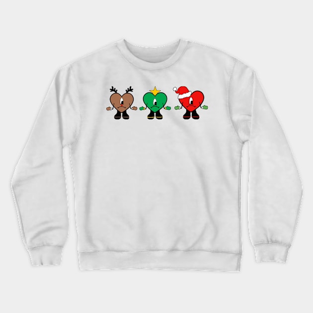 Un Verano Sin Ti Holiday Crewneck Sweatshirt by the kratingdaeng